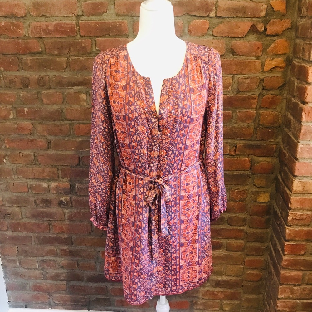 Joie Fianna Shift Dress - Terra-cotta Rose